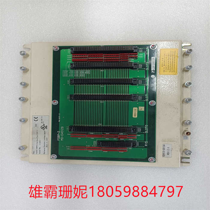 RELIANCE ELECTRIC S-D4012 数字输出模件 首项数字化供应链国际标准在国际电联正式发布