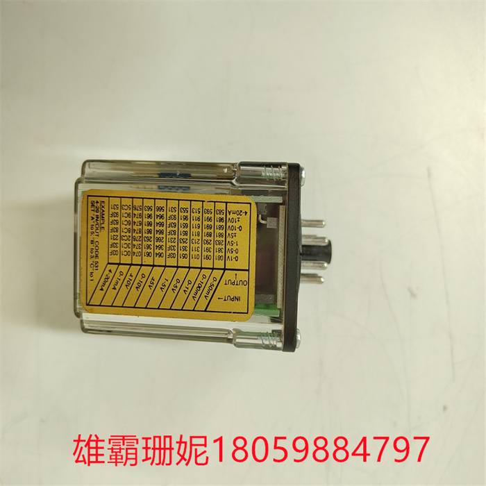ABSOLUTE API4380-G 接受DC电压或电流输入