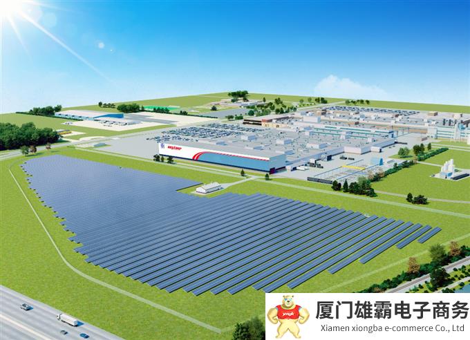 耐世特全球首个太阳能发电场破土动工