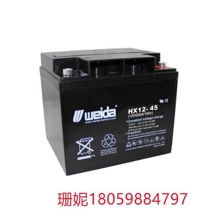 威达蓄电池HX12-45--12V45AH