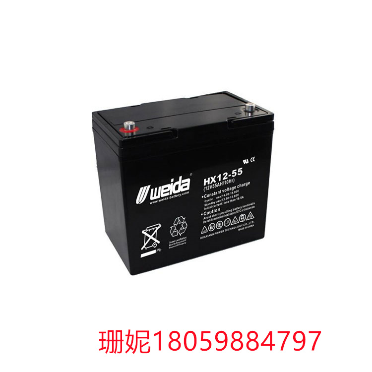 威达蓄电池HX12-55--12V55AH