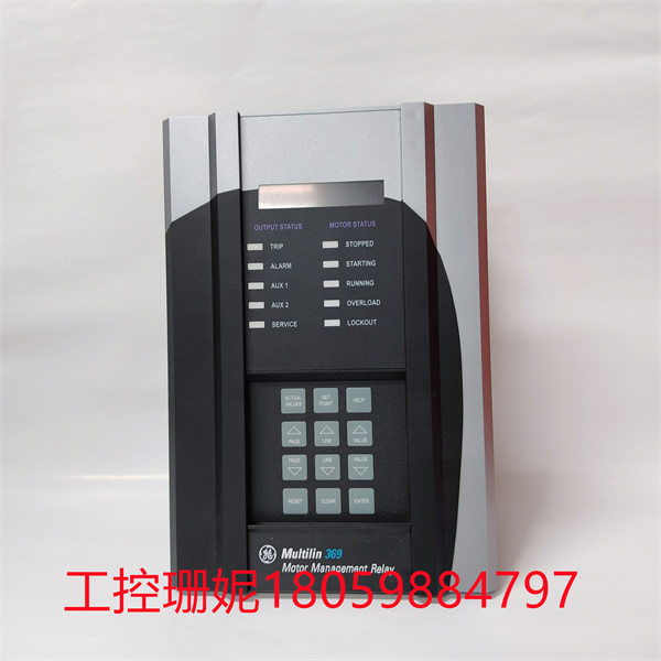 369-H1-R-M-F-E-H-E  GE 电机管理继电器 实现了变电站的协调化