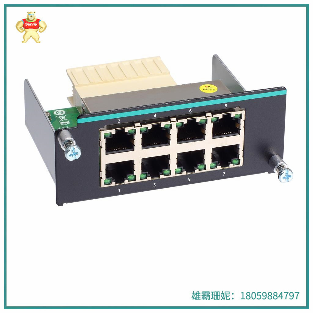 交换机模块 IM-6700A-8TX 用于构建网络交换机的硬件组件