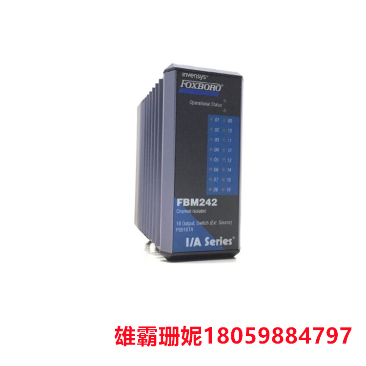 FBM242 RH916TA 输出模块 用于控制高电压或大电流的外部设备
