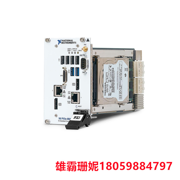 PXI-8840  嵌入式控制器  具有升级处理和数据采集的测量仪器的应用
