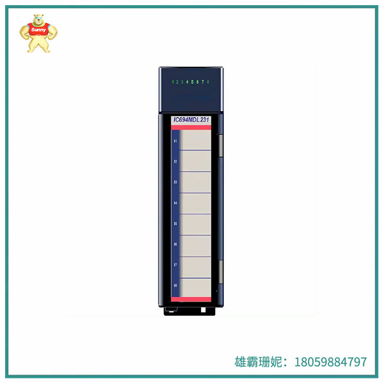 IC694MDL231  隔离输入模块  配有8个隔离输入点