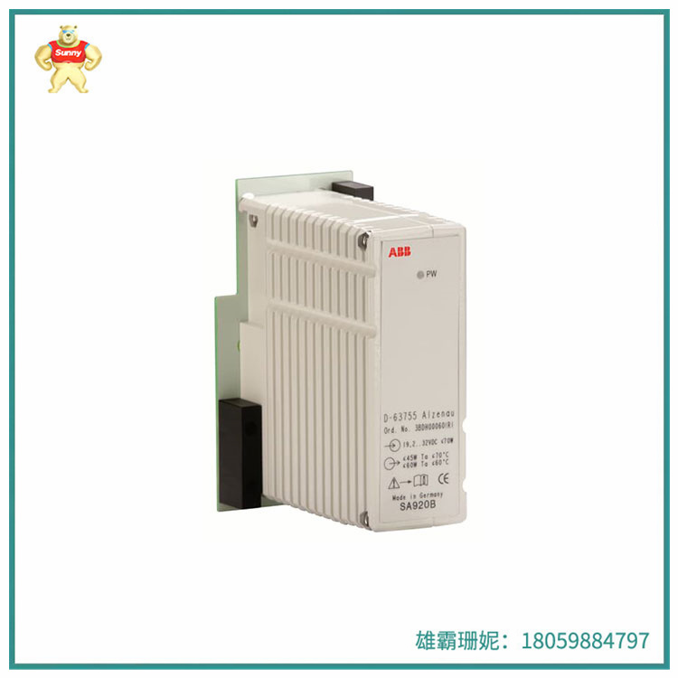SA920B-3BDH000601R1 电源高增压谐波衰减(HAM)