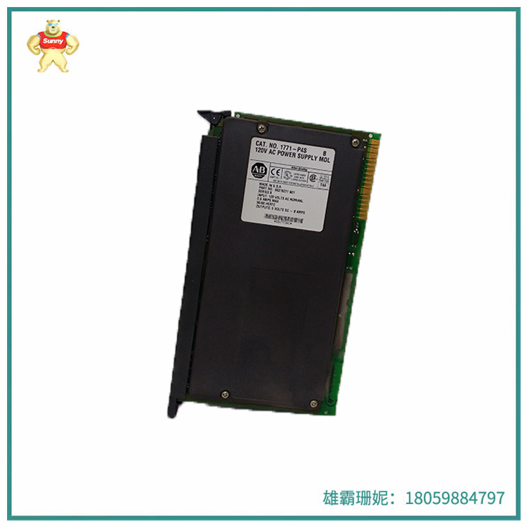 1771-P4SB   I/O机箱 97 -132V交流有效值有效值输出