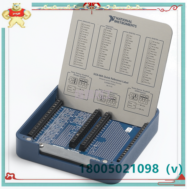 SCB-68A  |   接线盒  |  提供了低噪声信号终端  