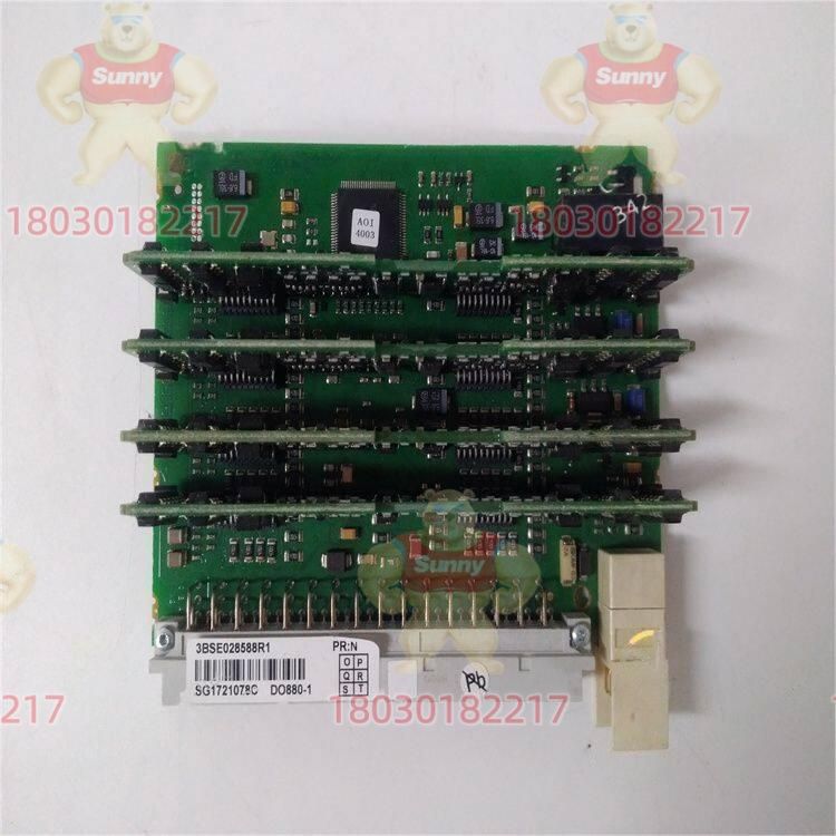 ABB DO880-1 3BSE028588R1 数字量输出模块 ABB DO880-1 3BSE028588R1