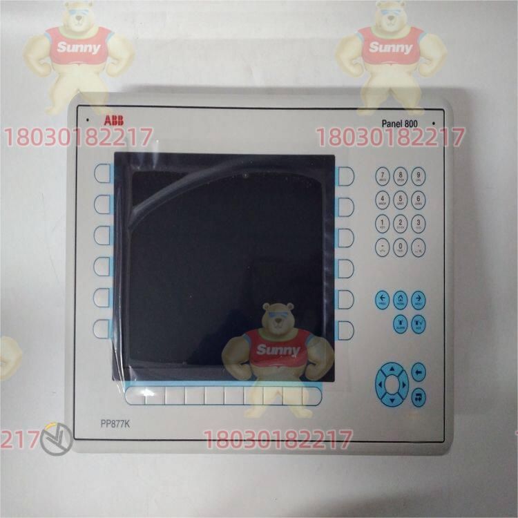 ABB PP877K 3BSE069274R1 Panel 800 标准型按键式操作员面板 / HM