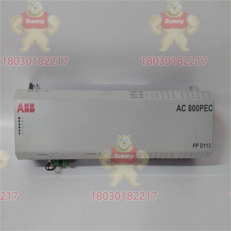 ABB PPD113B01-10-100000 励磁控制器处理器模块 / CPU 单元 PPD113