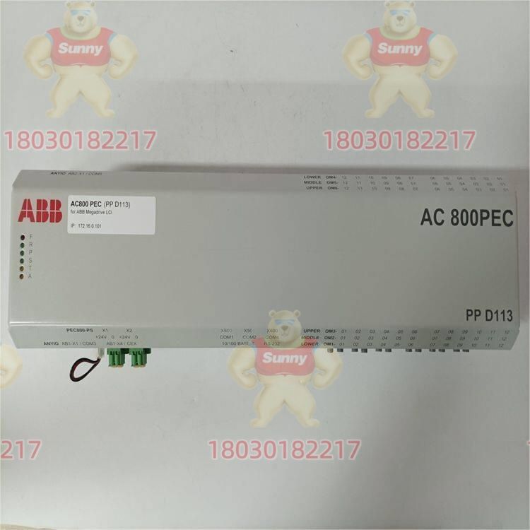 ABB PPD113B03-19-150000 高性能控制器模块 (处理器单元) PPD113B03