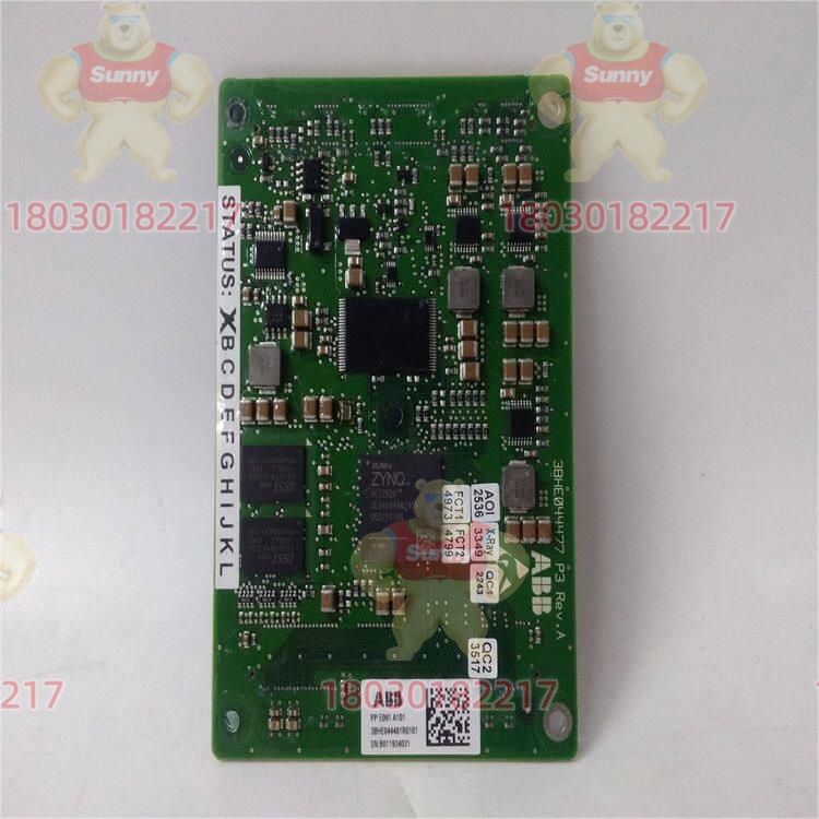 PPE091A101-3BHE044481R0101-3BHE044477P3   控制器模块  接收输入信号